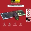 Bàn phím máy tính có dây gaming SIDOTECH V4 giả cơ chống nước led rgb chơi game làm việc văn phòng cho PC laptop