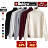 Áo Len Cổ Lọ Nam Nữ Unisex SUKIYA Chất Sợi Len Lông Thỏ mềm mại kiểu dáng Hàn Quốc Nhiều Màu AL14
