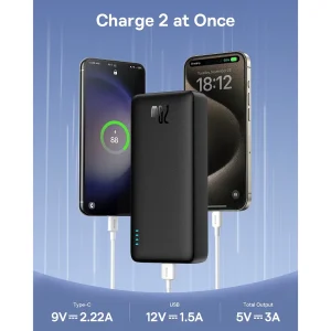 Sạc dự phòng Airpow BASEUS có sạc nhanh 20W 20000mah thích hợp cho phone 15 / 14 / 13 / 12 xiaomi