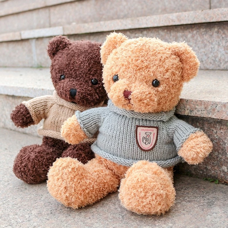 Gấu bông TEDDY BEAR cao cấp cho bé, Thú nhồi bông Teddy lông xù mịn nhiều màu sắc, Quà tặng đáng yêu - Ảnh 2
