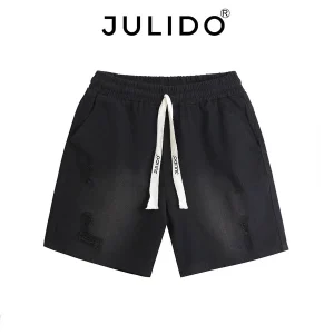 Quần short jean nam chất liệu jean mềm thoáng mát
