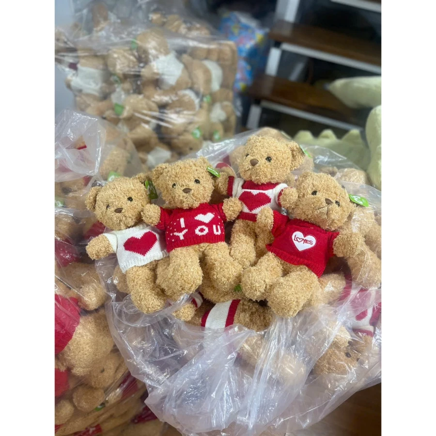 Gấu bông TEDDY BEAR cao cấp cho bé, Thú nhồi bông Teddy lông xù mịn nhiều màu sắc, Quà tặng đáng yêu