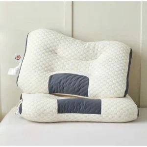 Alternative view of Gối công thái học NTB Decor 48x74cm chống đau mỏi cổ vai gáy thiết kế nằm ngửa và nằm nghiêng