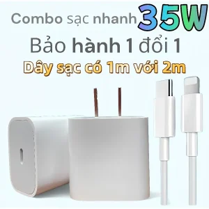 Alternative view of Bộ sạc nhanh PD 35W Dùng cho Điện thoại IP 17 16 15 14 13 12 11 Pro Max XS XR X 8 7, HB 1 Đổi mới 1