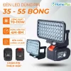 Đèn LED Gắn Pin Makita Siêu Sáng 55 Bóng Có Cổng USB Tay Cầm Tiện Lợi Thời Gian Chiếu Sáng Lên Đến 10 Giờ