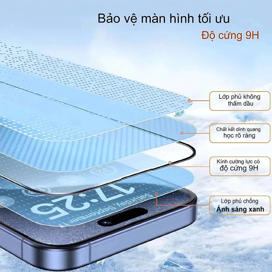 Kính cường lực Samsung A07,A17,A56,A36,A16,A05S,A15,A25,A35,A55,A12,A22,A32,A03,A03S - Ảnh 2