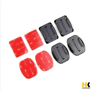 Đế và keo 3m cố định ActionCam mặt phẳng và cong