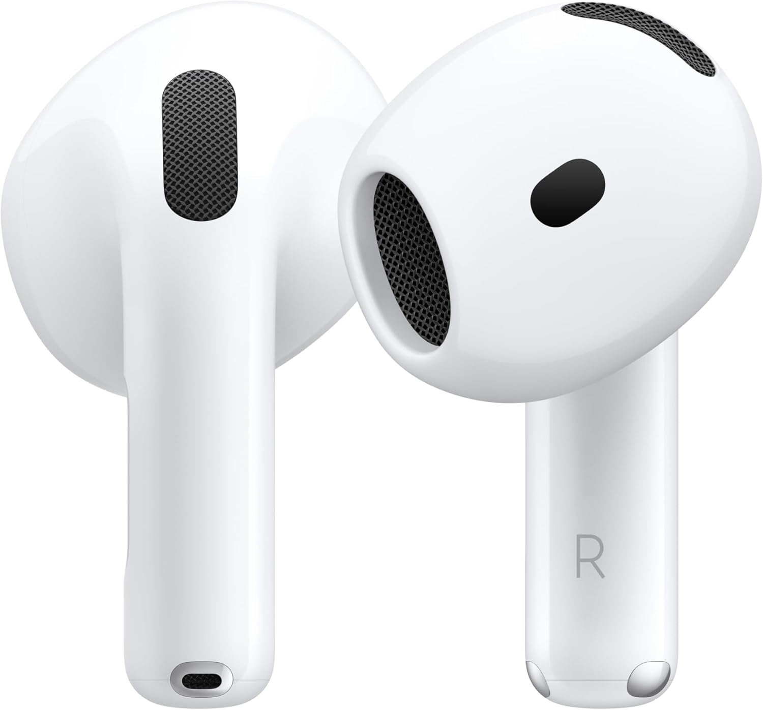 Tai nghe không dây Apple AirPods 4, tai nghe Bluetooth, âm thanh không gian cá nhân hóa, chống mồ hôi và nước, hộp sạc USB-C, chip H2, thời lượng pin lên đến 30 giờ, thiết lập dễ dàng cho iPhone