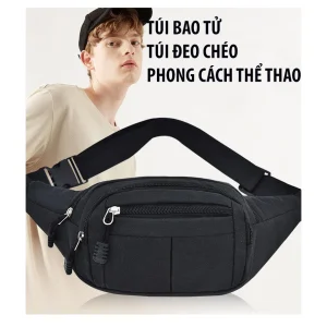 Alternative view of Túi Bao Tử Đeo Chéo, Đeo Bụng Thể Thao Cao Cấp [VD Luxury_Ví Da Cao Cấp]