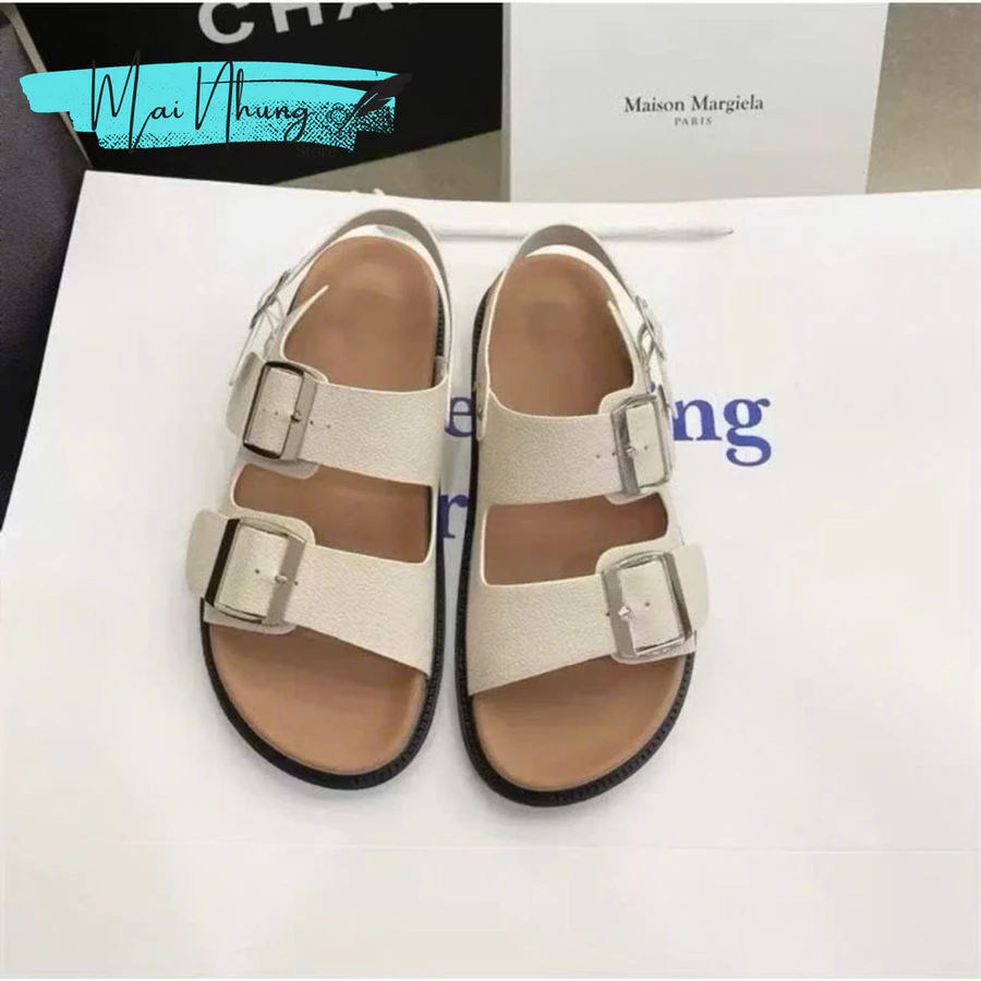 Dép sandal quai hậu nữ đế cao thời trang phong cách ulzzang nịnh chân - Ảnh 2